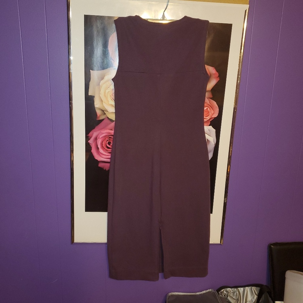 Lukastyle Stretch Sheath Ponte Knit Dress Sz S